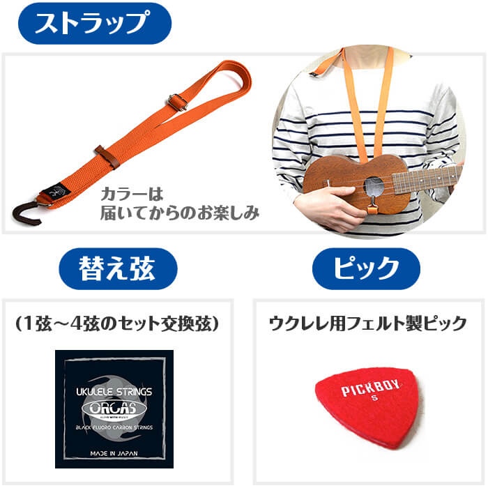 ウクレレ アクセサリー