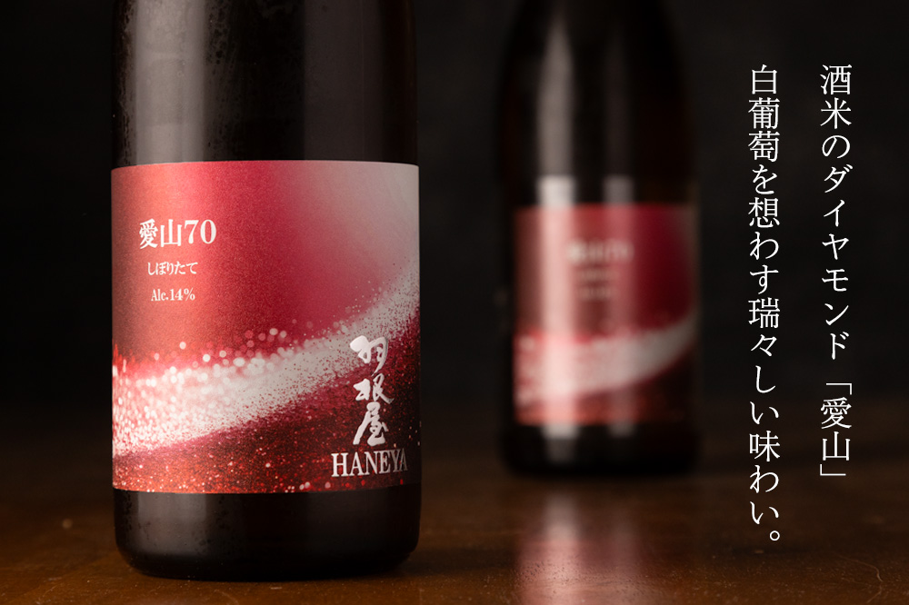 羽根屋　愛山　はねや　富美菊酒造　販売店　特約店