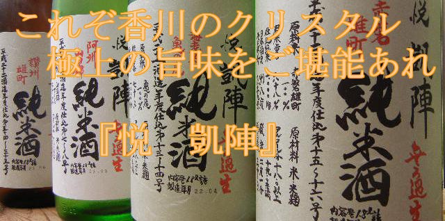 日本酒 悦 凱陣 純米吟醸 無濾過生原酒 讃州山田錦 カートン箱入り １８００ｍｌ【丸尾本店】 : 56-3 : お酒の専門店 松仙 - 通販 -  Yahoo!ショッピング