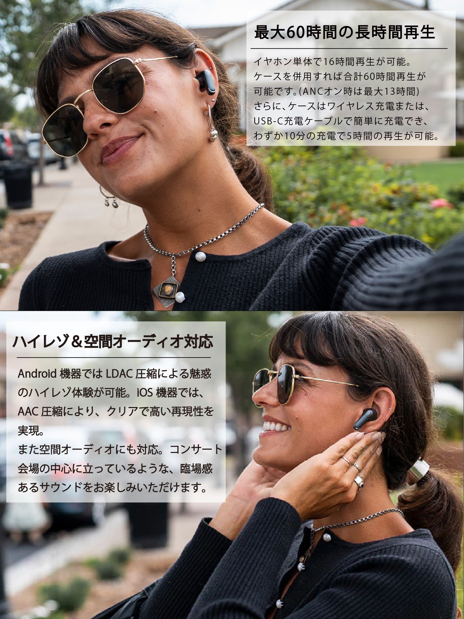 JLAB AUDIO JLab Epic Pods ANC｜ワイヤレスイヤホン Bluetooth ノイズ