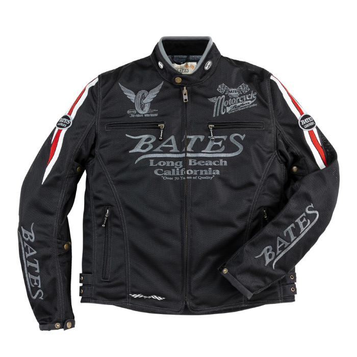 BATES（ベイツ） BJ-M2612VT メッシュジャケット バイク アメリカン