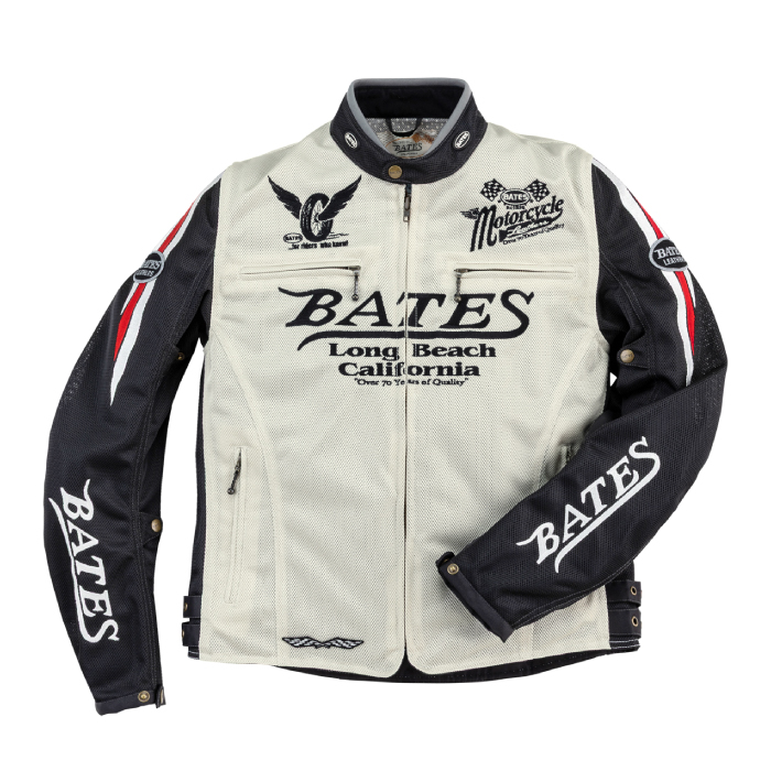 BATES（ベイツ） BJ-M2612VT メッシュジャケット バイク アメリカン
