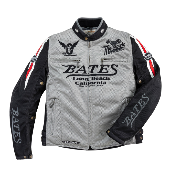 BATES（ベイツ） BJ-M2612VT メッシュジャケット バイク アメリカン