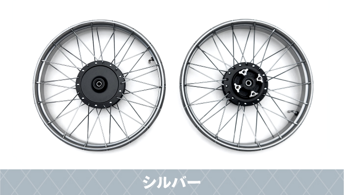 モトライン チューブレス ホイール J17 x 1.60 フロント リア 前後 セット ハンターカブ CT125 JA55 JA65 TUBELESS  WHEEL MOTOLINE HONDA HUNTER CUB : motoline-070 : バイク用品の車楽 - 通販 -  Yahoo!ショッピング