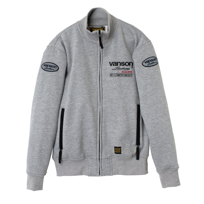 VANSON（バンソン） SVS2607W スウェットジャケット バイク 26-27年