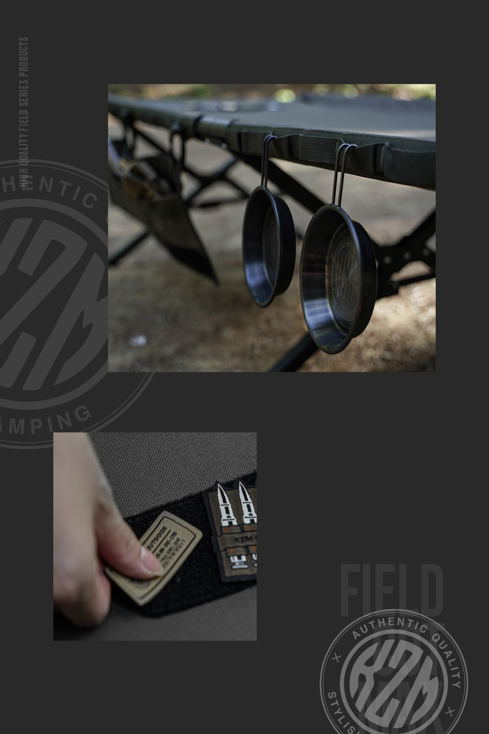 KZM OUTDOOR カズミ アウトドア チェア フィールドコットマックス