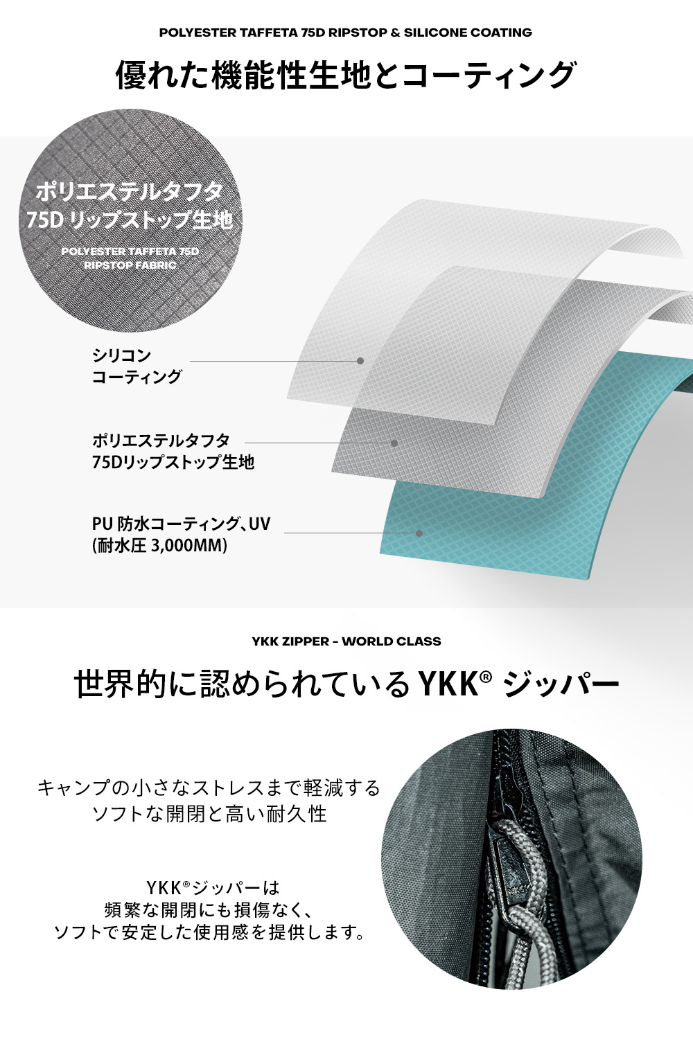 KZM OUTDOOR AON T-250ベス...の詳細画像2