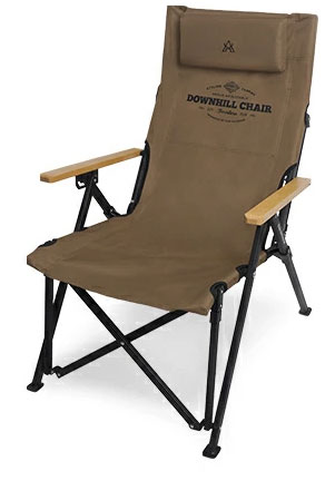 KZM ダウンヒルチェア キャンプ椅子 アウトドアチェア ローチェア 椅子 イス ファミリーチェア ...