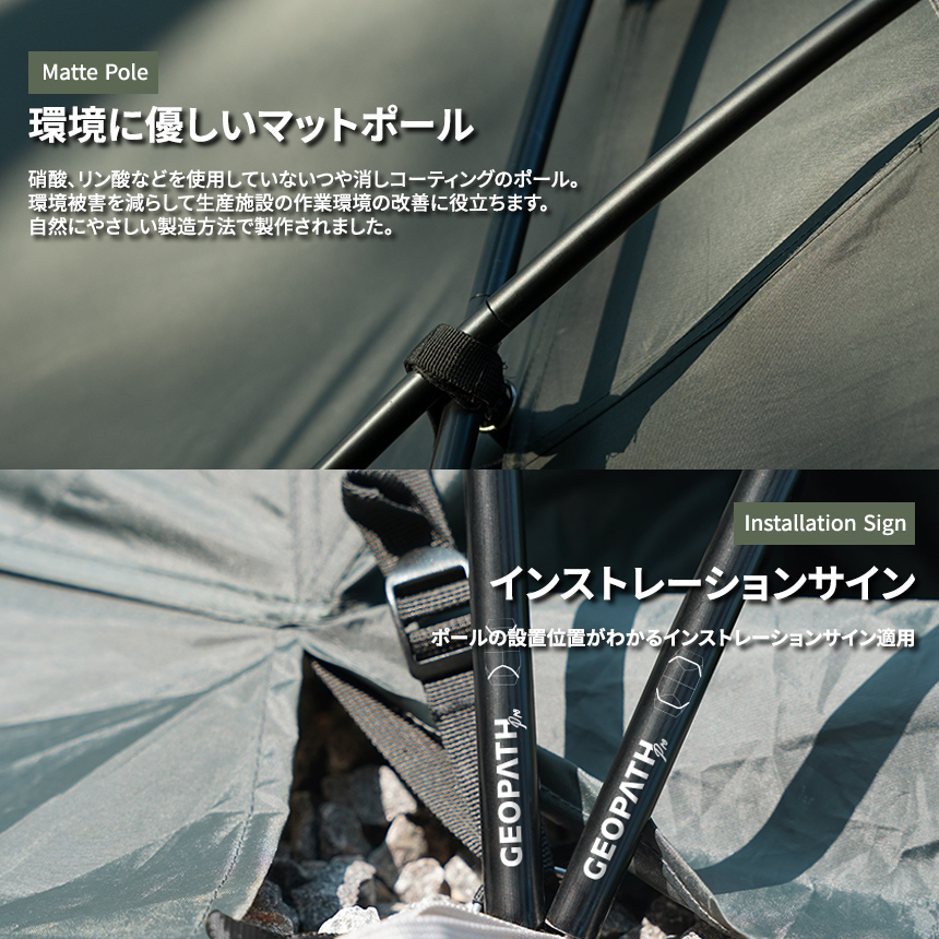 KZM OUTDOOR テント 大型テント ドーム型テント 4人用 家族 撥水