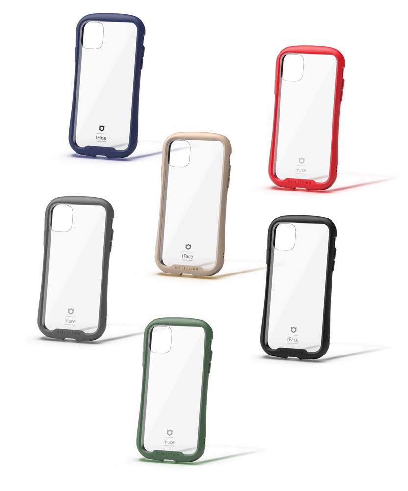 iPhone12 Pro ケース 背面ガラス iFace Reflection 米軍MIL規格取得
