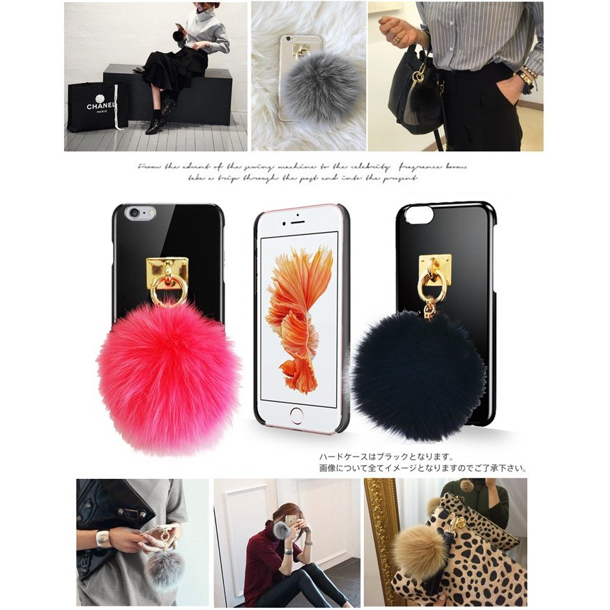 iPhone14 ケース iPhone14 Pro Max ファー チャーム スマホケース iPhone14 Plus ハードケース スマホカバー 全機種対応 おしゃれ |  | 02