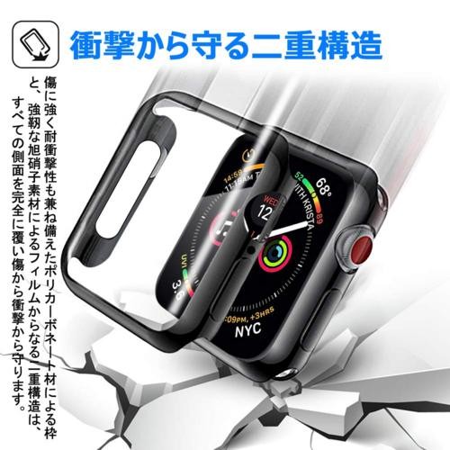 apple watch SE Series 6 5 4 全面保護カバー 44 40 mm 42 38 耐