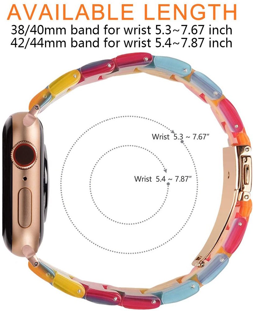apple watch バンド Series 7 45mm 41mm Series 6 5 4 SE 3 2 1 べっ甲 おしゃれ 長さ調整可能 44  40 42 38 mm アップルウォッチ バンド :AppleWatch-52:JMEI - 通販 - Yahoo!ショッピング