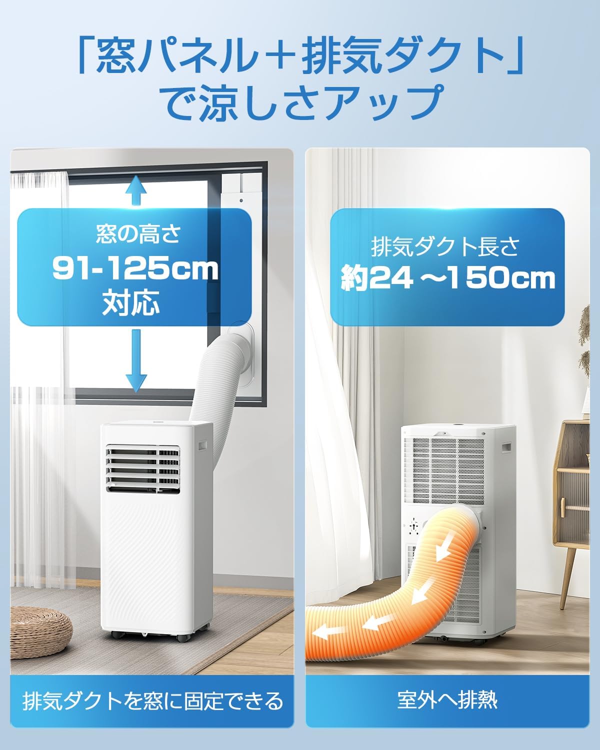 【新品未開封】スポットクーラー 家庭用 スポットエアコン 冷房8畳 静音 小型 スポットクーラー 業務用 家庭用 小型 エアコン アイリス すべり出し