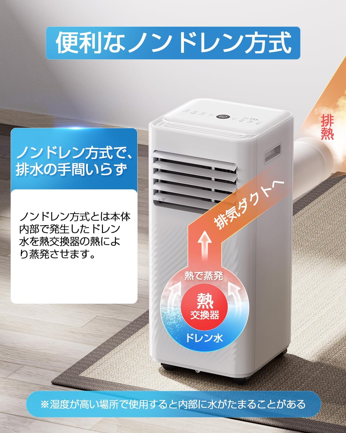 akaruikibou　エアコン工事セット 冷房機 スポットクーラー 業務用 家庭用 小型 エアコン アイリス