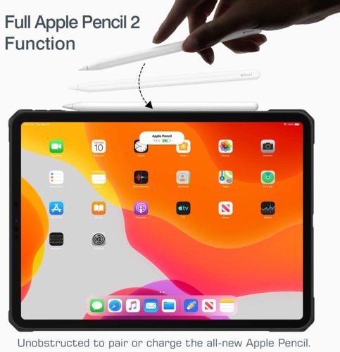 iPad Pro 11インチ ケース 2021 第3世代 5G 2020 TPUバンパー 背面