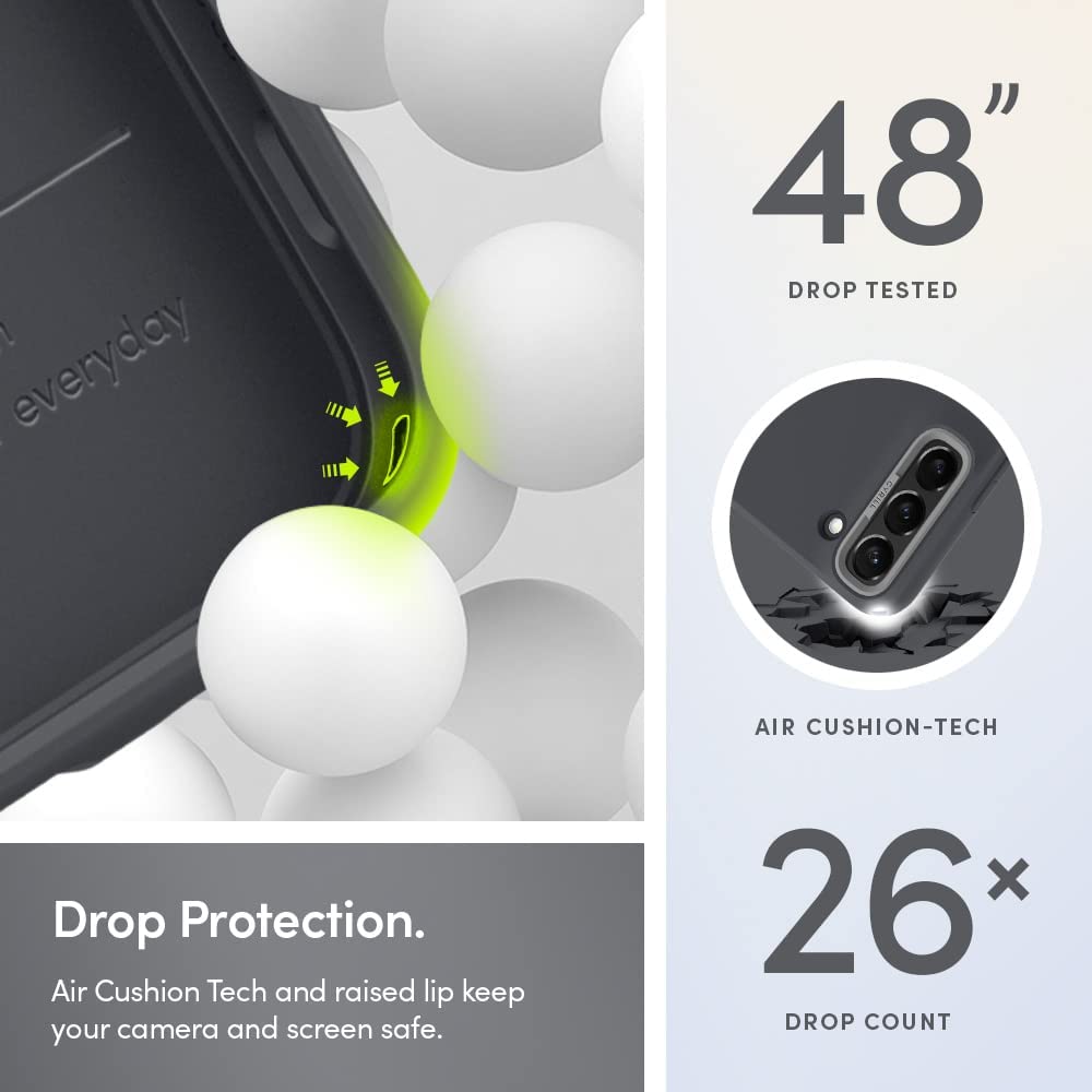 Galaxy S22 ケース 完全フィット カラーブリック シリル シュピゲン 耐