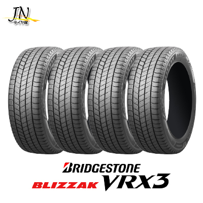 BRIDGESTONE スタッドレス ブリヂストン ブリザックVRX3 235/45R18 4本 5ミリ 2021年 ブリザック VRX3 BRIDGESTONE BLIZZAK 235/45R18 94Q 4本セット : JN