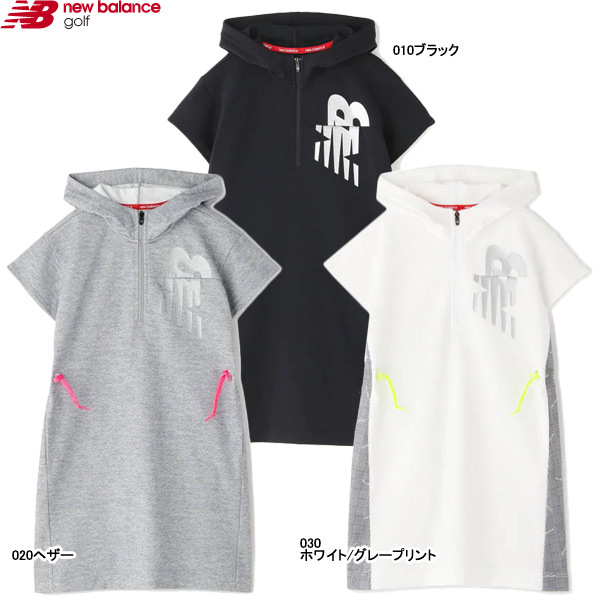 新品即決 21 S S レディース ニューバランス S スリーブ スウェット フーデッド ワンピース 012 Lady S Hooded Onepiece New Balance 高速配送 Www Thedailyspud Com