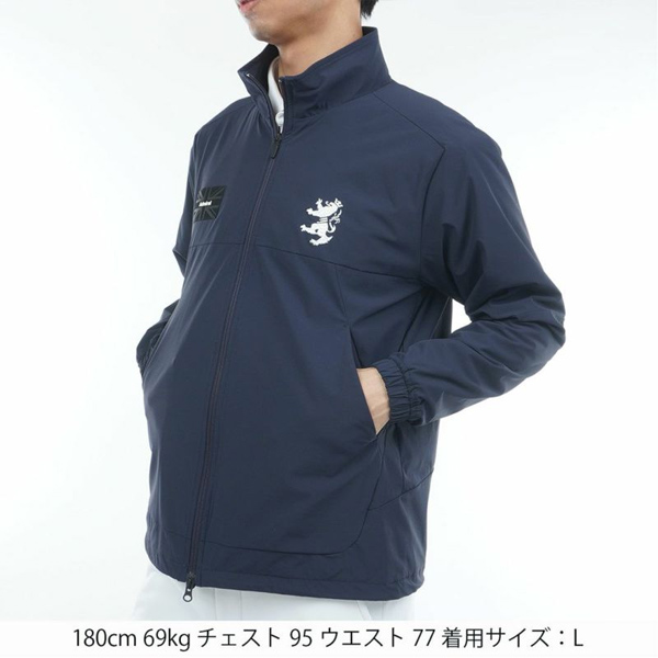 新品未使用　Admiral Golf ジャケット　ウインドブレーカー M Admiral Golf（アドミラルゴルフ） アドミラル 25年秋冬ウエア メンズ