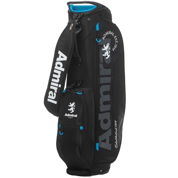 新作 アドミラル ゴルフ メンズ キャディバッグ ADMG5AC7 スタンド キャディバッグ ライトウェイト Admiral Golf SB 9型 軽量 軽い 撥水 25SSE 10PT | Admiral Golf | 02