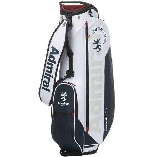 新作 アドミラル ゴルフ メンズ キャディバッグ ADMG5AC7 スタンド キャディバッグ ライトウェイト Admiral Golf SB 9型 軽量 軽い 撥水 25SSE 10PT | Admiral Golf | 03