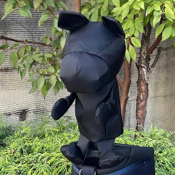 4クローバークロス パンドル ヘッドカバー【 Black pandle［防水生地］カスタマイズ商品 made by S.D 】Premium Headcover pandle 4clovercross |  | 01