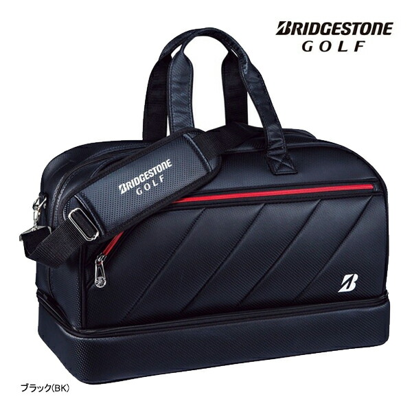 ブリヂストンゴルフ BBG302 BSG ボストンバッグ 2層式 ブラック BRIDGESTONE GOLF BS 25ET | BRIDGESTONE | 01