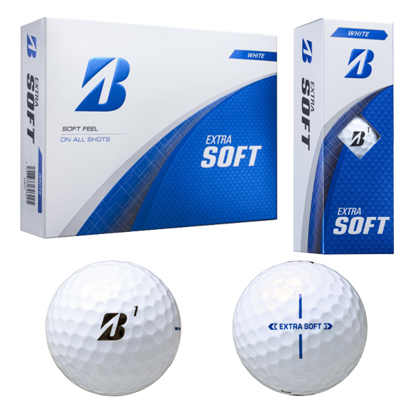 新作 ブリヂストン ゴルフ エクストラ ソフト EXTRA SOFT 1ダース 12球 ゴルフボール BRIDGESTONE GOLF X5WXJ X5YXJ X5OXJ X5PXJ 25EB ASR | BRIDGESTONE | 01