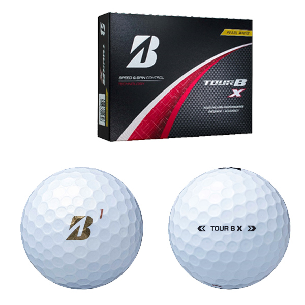 【24年モデル】ブリヂストンゴルフ ゴルフボール TOUR B シリーズ 1ダース(12球) ツアービー X (エックス) / XS (エックスエス)  BRIDGESTONE