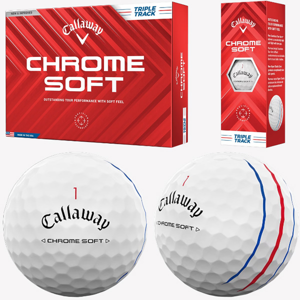 ★【2ダース(24球)セット】【24年モデル】キャロウェイ クロムソフト ボール Callaway CHROME SOFT GOLF BALL｜jngolf2010｜03