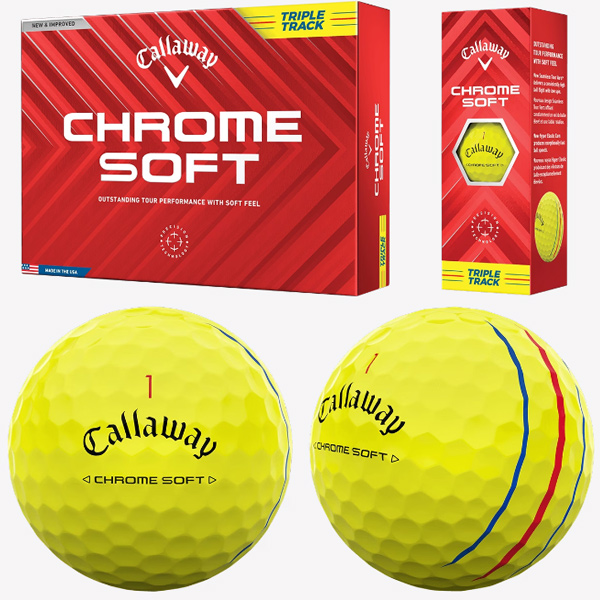 ★【2ダース(24球)セット】【24年モデル】キャロウェイ クロムソフト ボール Callaway CHROME SOFT GOLF BALL｜jngolf2010｜04