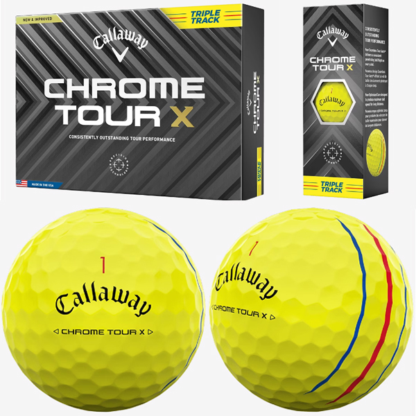 ★【2ダース(24球)セット】【24年モデル】キャロウェイ クロムツアー エックス ボール Callaway CHROME TOUR X GOLF BALL｜jngolf2010｜04