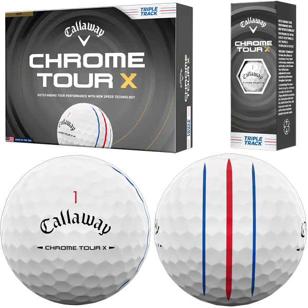 Callaway（キャロウェイ） 新作 ゴルフ クロムツアーエックス ボール