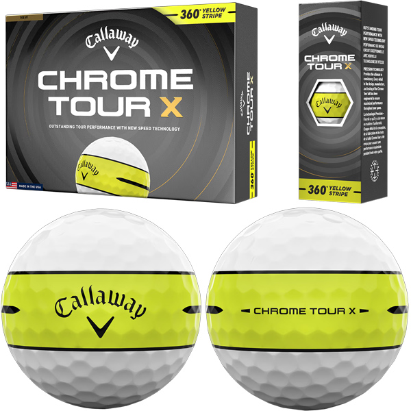 Callaway CHROME TOUR X ゴルフボール 2ダース26年モデル Callaway（キャロウェイ） 新作 ゴルフ クロムツアーエックス ボール