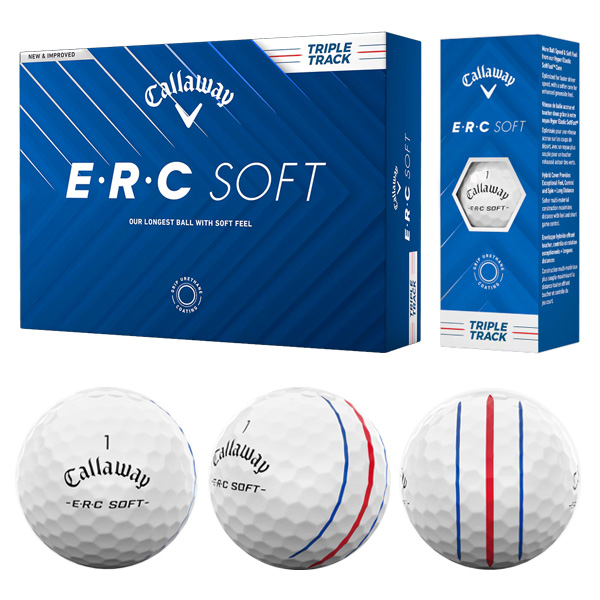新作 キャロウェイ ゴルフ E・R・C ソフト ボール ERC SOFT BALL 25年モデル 1ダース 12球入り ホワイト イエロー Callaway GOLF 25B | Callaway | 01