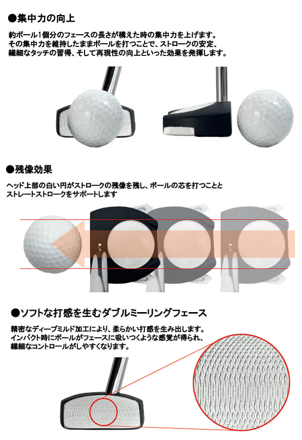 XXIO コスパイイダ パター cospiida ミニパター Lynx リンクス コ