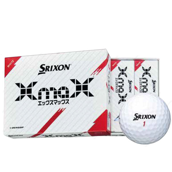 【2ダース(24球)セット】【24年モデル】スリクソン ゴルフボール エックスマックス SRIXON XmaX DUNLOP ダンロップ｜jngolf2010｜02
