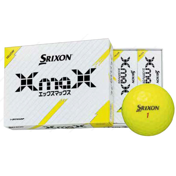 【24年モデル】スリクソン ゴルフボール エックスマックス 1ダース (12球)  SRIXON XmaX DUNLOP ダンロップ｜jngolf2010｜03