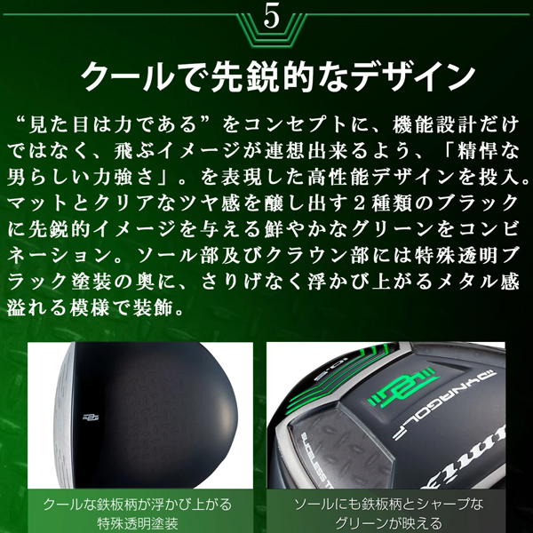 ダイナミクス ドライバー 強反発 標準カーボンシャフト ダイナゴルフ