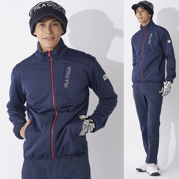 【2023 A/W】フィラ ゴルフ 783-206 メンズ ボンディングブルゾン FILA GOLF