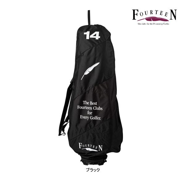 限定品フォーティーン　キャディーバック　ヘッドカバー付き FOURTEEN（フォーティーン） ゴルフ トラベルカバー TR0106 FOURTEEN