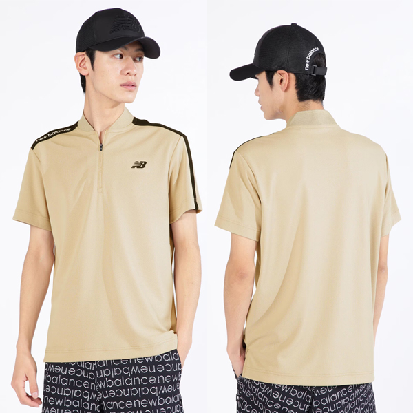 ◎■【2024 S/S】ニューバランス メンズ ベースボールカラーポロシャツ 012-4160002 BASEBALL COLLAR POLO  SHIRT SPORT new balance