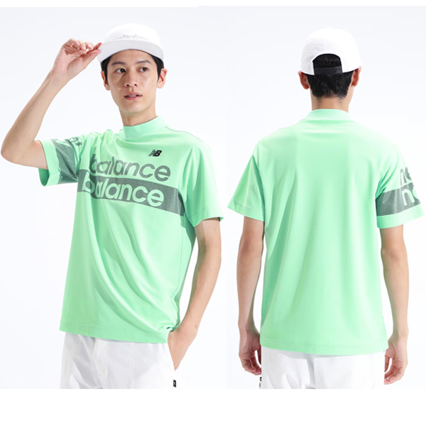 New Balance Golf ニューバランス ゴルフ モックシャツ メンズ