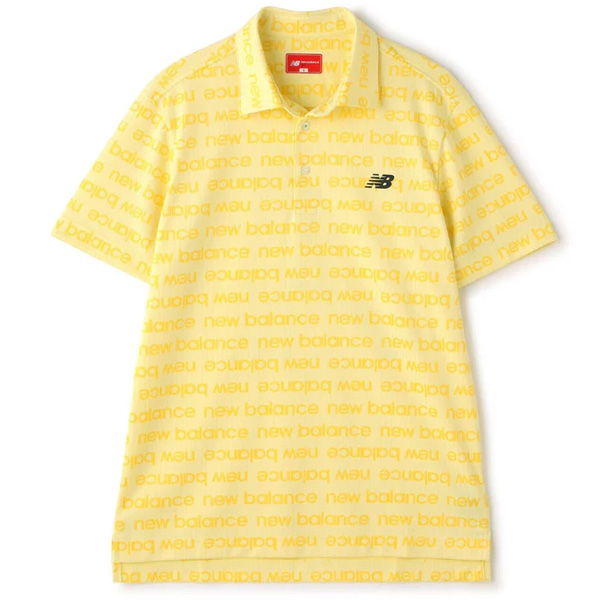 新作 ニューバランス ゴルフ メンズ ウエア カラー シャツ 012-5168002 半袖 new balance GOLF NB S/SLEEVE COLLAR SHIRT ストレッチ 25SSW 10PT ASR | New Balance Golf | 03