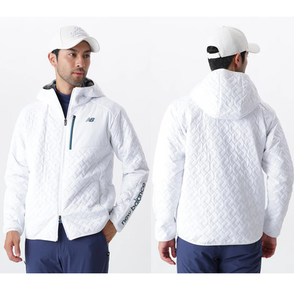 ニューバランスゴルフ 中綿ブルゾンパーカー 5サイズ ホワイト 楽天市場】ニューバランス（ジャケット｜メンズウェア）：ウェア