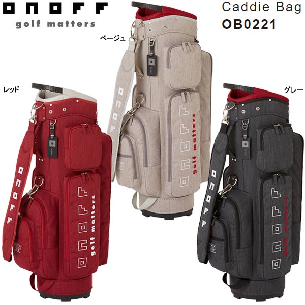 22年継続モデル】オノフ キャディバッグ OB0221 Caddie Bag CB ONOFF