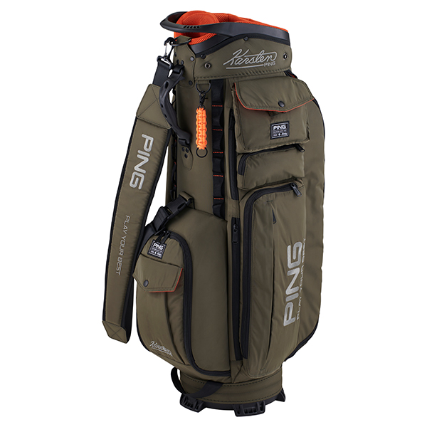 PING キャディバッグ（色：カーキ系）｜ゴルフ用バッグ｜ゴルフ