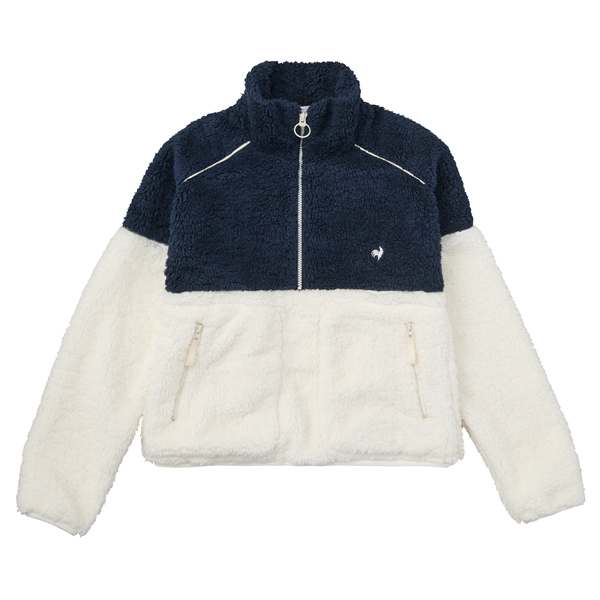 【2023 A/W】【レディース】ルコック ゴルフ レスマイクロプラスチックボアプルオーバー QGWWJL53 le coq sportif GOLF