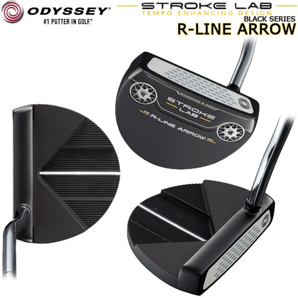 オデッセイ ストロークLAB RLINE アロー Odyssey Stroke Lab Black R-Line Arrow Putter | Callaway Golf